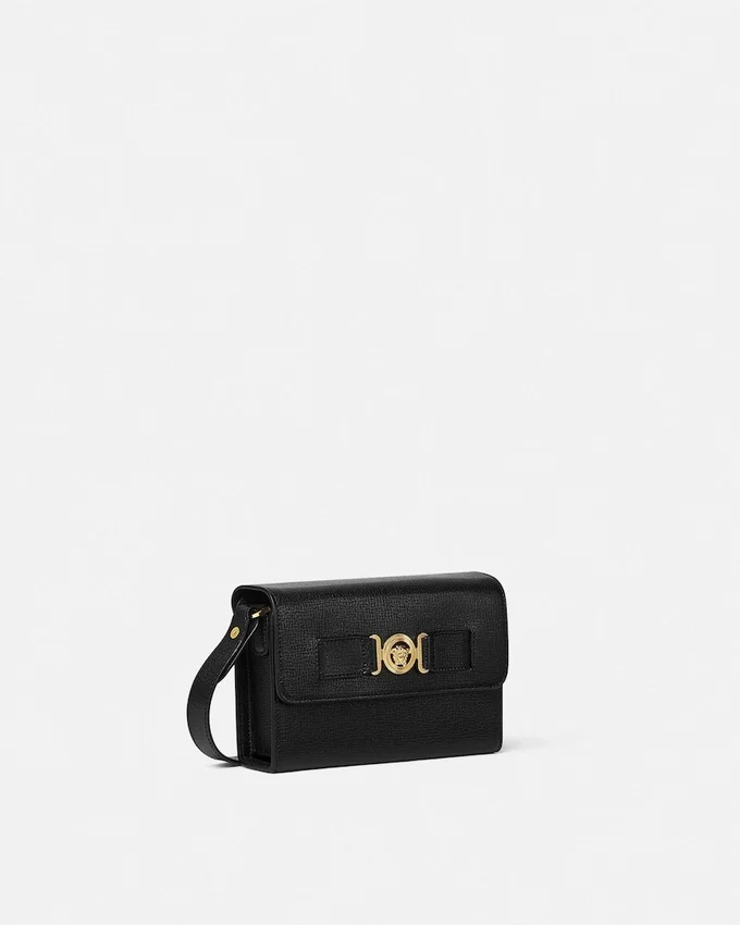 Medusa Biggie Leather Messenger Bag Medusa Biggie Leather Messenger Bag