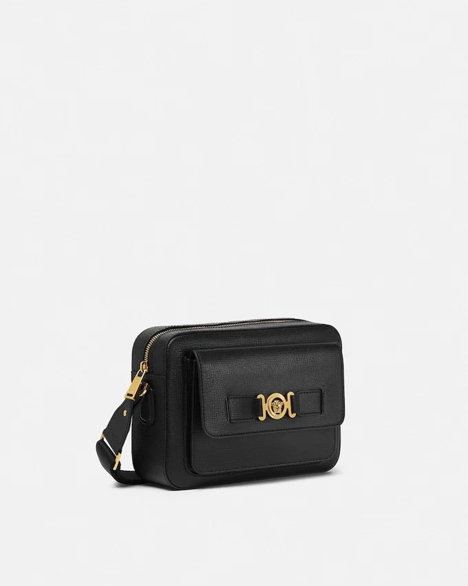 Medusa Biggie Leather Messenger Bag Medusa Biggie Leather Messenger Bag