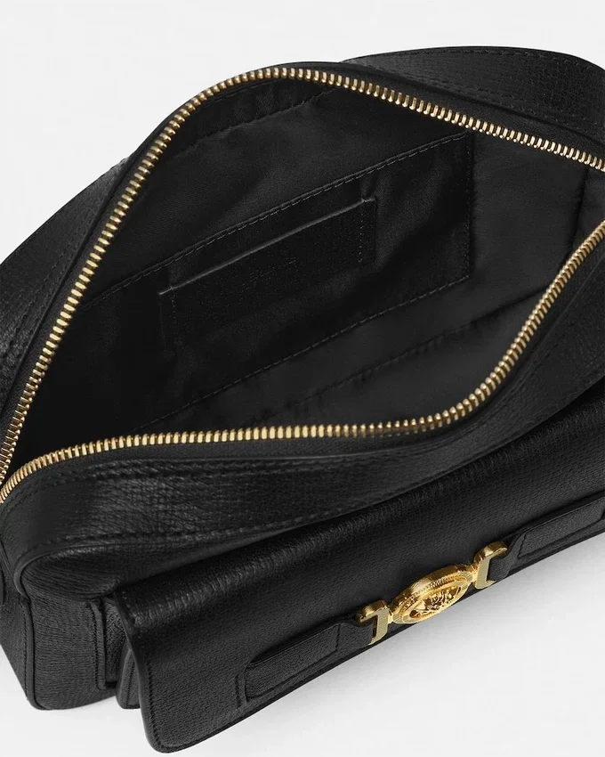 Medusa Biggie Leather Messenger Bag Medusa Biggie Leather Messenger Bag