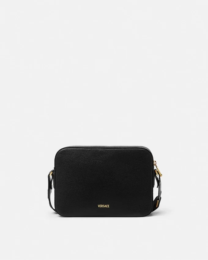 Medusa Biggie Leather Messenger Bag Medusa Biggie Leather Messenger Bag