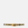 Medusa Biggie Lizard-Effect Belt 3 cm Medusa Biggie Lizard-Effect Belt 3 cm