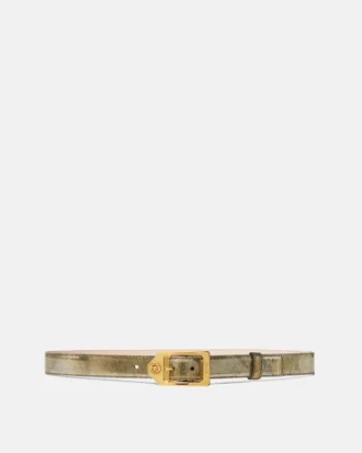 Medusa Biggie Lizard-Effect Belt 3 cm