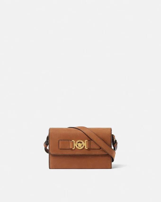 Medusa Biggie Nabuck Messenger Bag Medusa Biggie Nabuck Messenger Bag