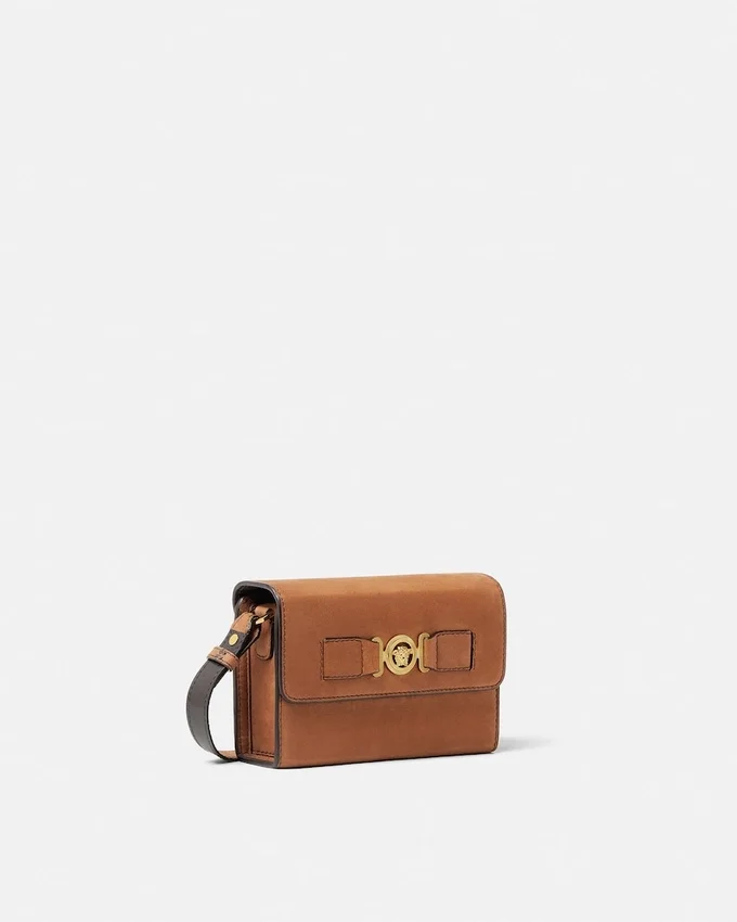 Medusa Biggie Nabuck Messenger Bag Medusa Biggie Nabuck Messenger Bag