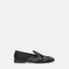 Medusa Embellished Satin Slippers Medusa Embellished Satin Slippers