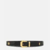 Medusa Heritage Embellished Leather Belt 4 cm Medusa Heritage Embellished Leather Belt 4 cm