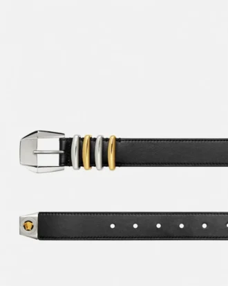 Medusa Heritage Leather Belt 3 cm