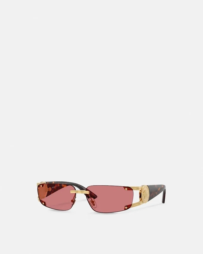 Medusa Honor Rectangular Sunglasses Medusa Honor Rectangular Sunglasses