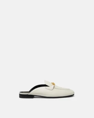 Medusa Leather Slippers Medusa Leather Slippers
