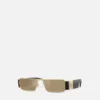 Medusa Plaque Rectangular Sunglasses Medusa Plaque Rectangular Sunglasses