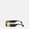 Medusa Plaque Rectangular Sunglasses Medusa Plaque Rectangular Sunglasses