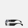 Medusa Plaque Rectangular Sunglasses