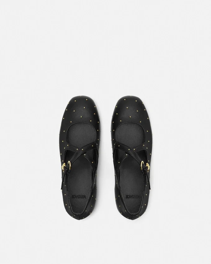 Medusa Studded Kids Slippers Medusa Studded Kids Slippers