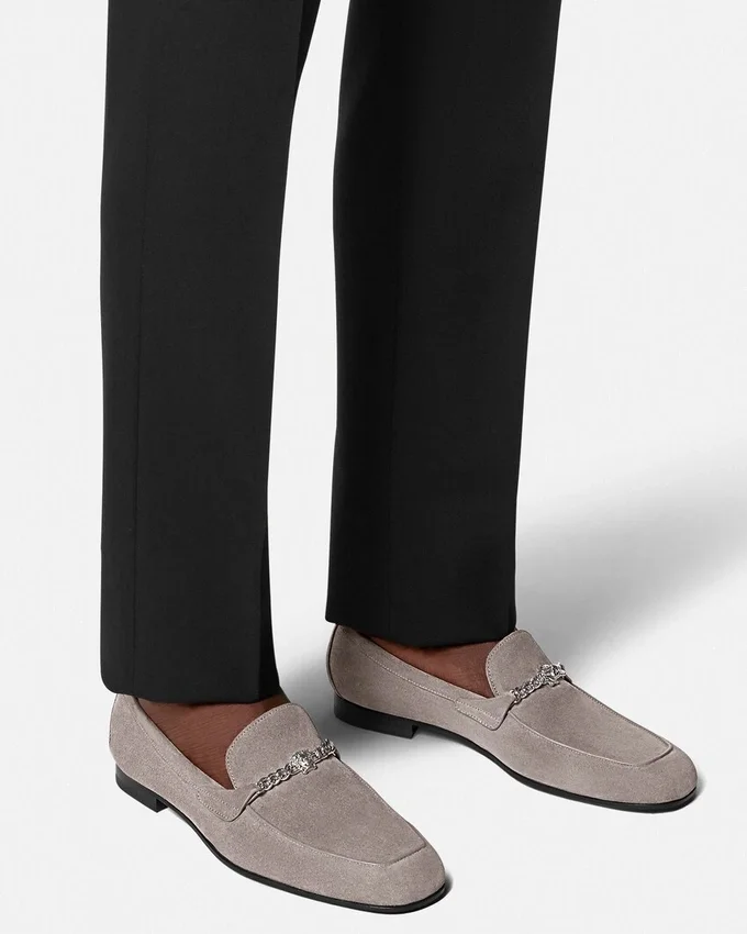 Medusa Suede Slippers Medusa Suede Slippers