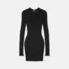 Merino Wool Fitted Knit Mini Dress Merino Wool Fitted Knit Mini Dress