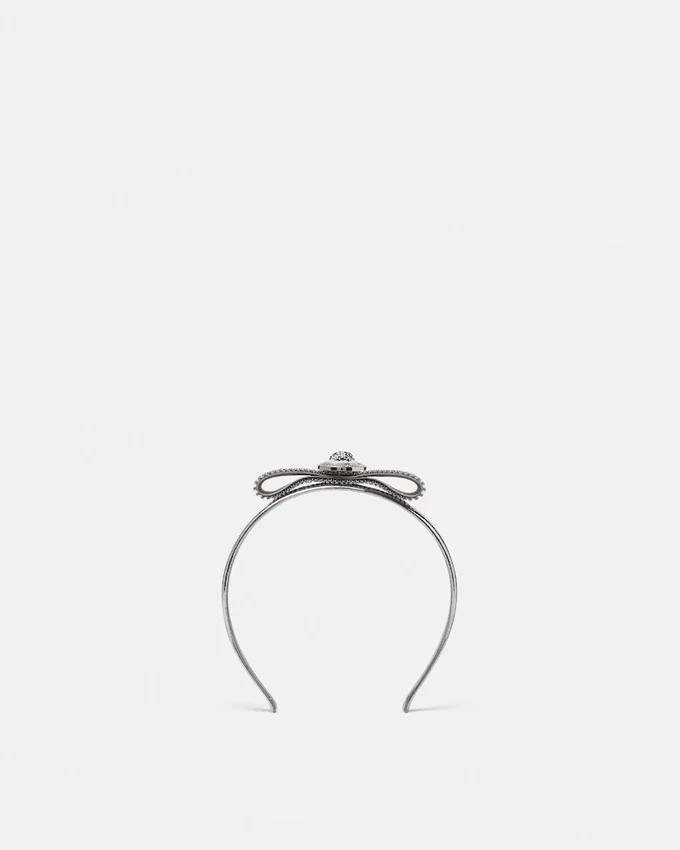 Metal Mesh Gianni Ribbon Headband Metal Mesh Gianni Ribbon Headband