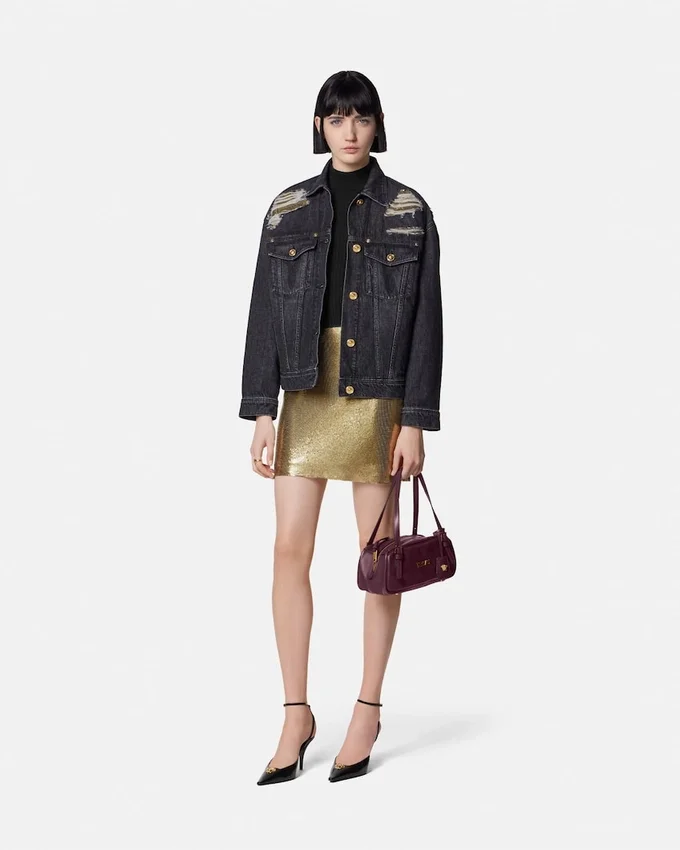 Metal Mesh Mini Skirt Metal Mesh Mini Skirt