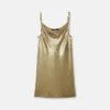 Metal Mesh Slip Mini Dress Metal Mesh Slip Mini Dress