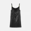 Metal Mesh Slip Mini Dress Metal Mesh Slip Mini Dress