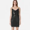 Metal Mesh Slip Mini Dress Metal Mesh Slip Mini Dress