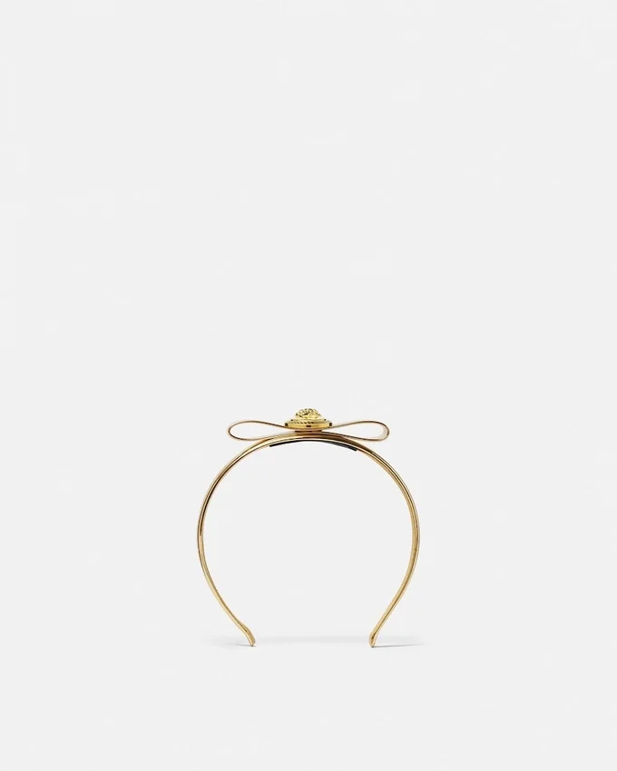 Metallic Gianni Ribbon Headband Metallic Gianni Ribbon Headband