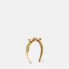 Metallic Gianni Ribbon Headband Metallic Gianni Ribbon Headband