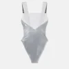 Metallic One-Piece Swimsuit Metallic One-Piece Swimsuit