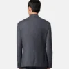 Micro-Checked Wool Blazer Micro-Checked Wool Blazer
