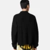 Mixed-Stitch Wool Knit Sweater Mixed-Stitch Wool Knit Sweater