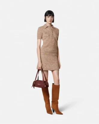 Moulin&eacute; Cashmere-Blend Knit Mini Skirt
