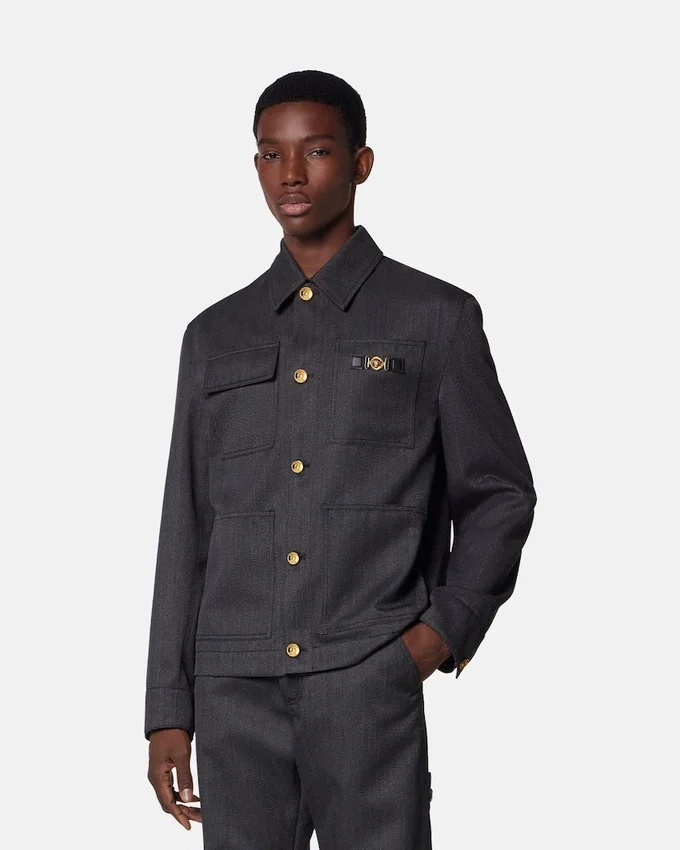 Mouliné Wool Carpenter Jacket Mouliné Wool Carpenter Jacket