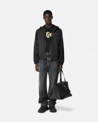Nylon Windbreaker Jacket