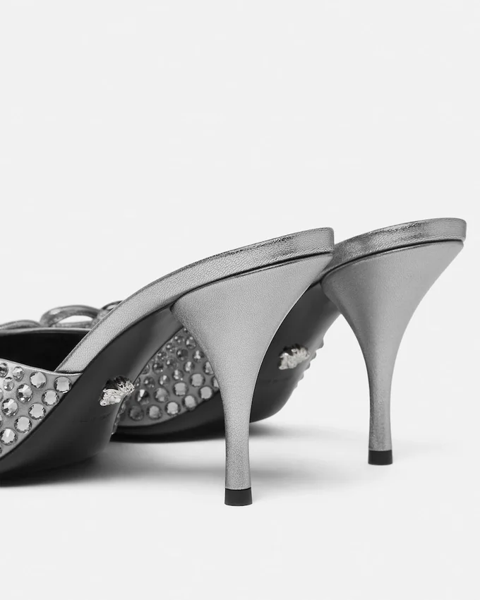 Opera Bow Embellished Mules 85 mm Opera Bow Embellished Mules 85 mm