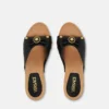 Opera Bow Leather Clogs 110 mm Opera Bow Leather Clogs 110 mm