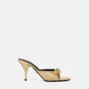 Opera Bow Metallic Mules 85mm Opera Bow Metallic Mules 85mm