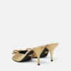 Opera Bow Metallic Mules 85mm Opera Bow Metallic Mules 85mm