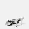 Opera Bow Metallic Mules 85mm Opera Bow Metallic Mules 85mm