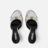 Opera Bow Metallic Mules 85mm Opera Bow Metallic Mules 85mm