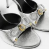Opera Bow Metallic Mules 85mm Opera Bow Metallic Mules 85mm