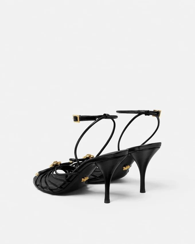 Opera Bow Nappa Sandals 85 mm Opera Bow Nappa Sandals 85 mm