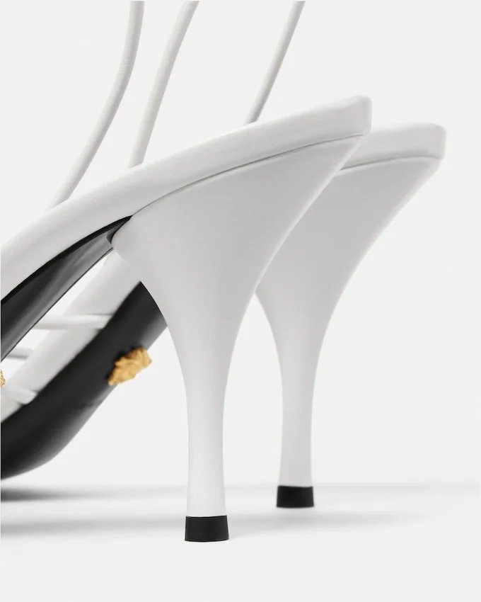 Opera Bow Nappa Sandals 85 mm Opera Bow Nappa Sandals 85 mm