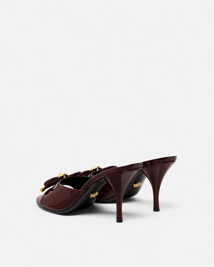 Opera Bow Patent Mules 85 mm Opera Bow Patent Mules 85 mm