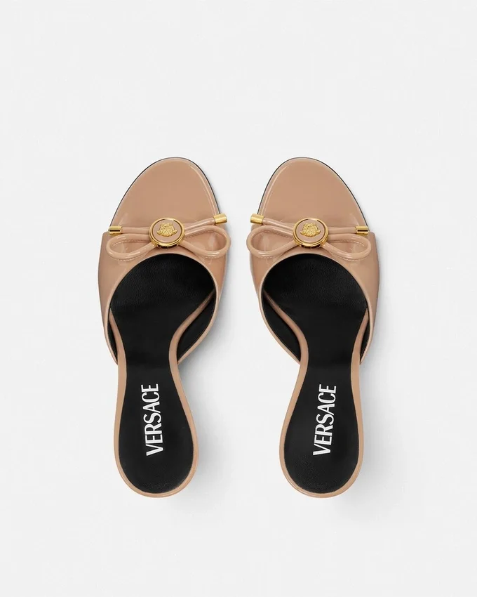 Opera Bow Patent Mules 85 mm Opera Bow Patent Mules 85 mm