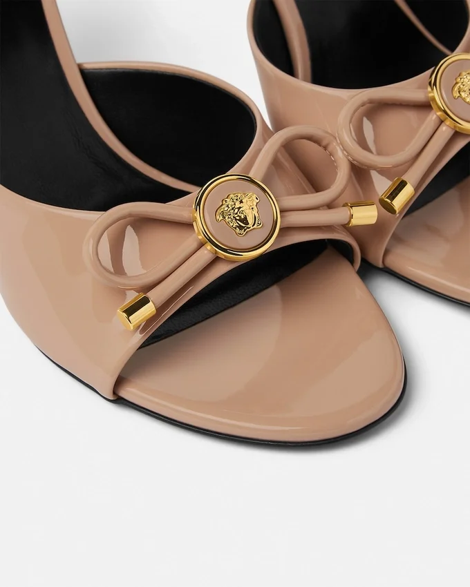 Opera Bow Patent Mules 85 mm Opera Bow Patent Mules 85 mm