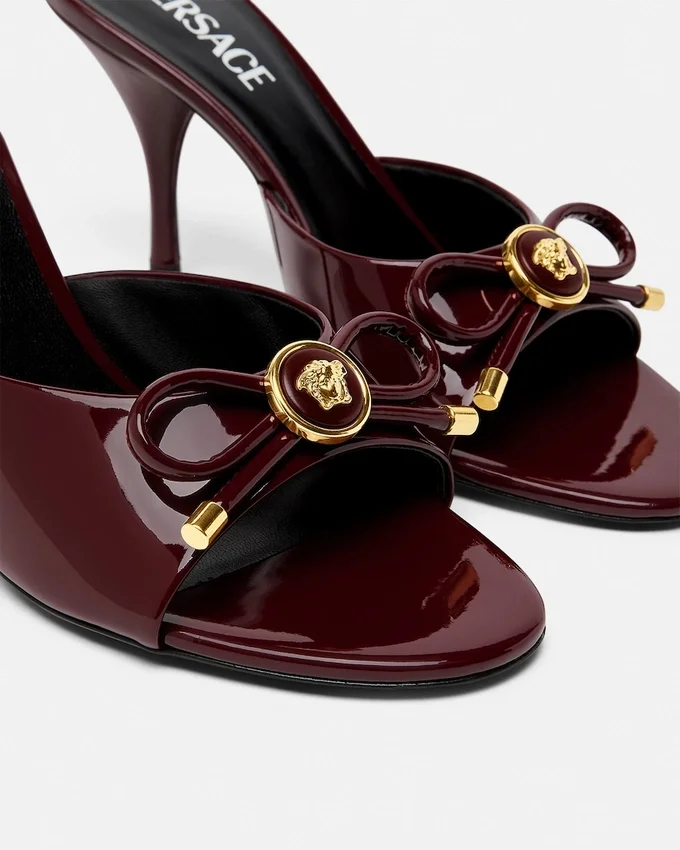 Opera Bow Patent Mules 85 mm Opera Bow Patent Mules 85 mm