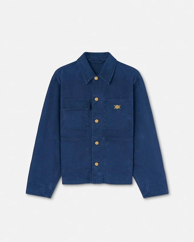 Overdyed Canvas Carpenter Jacket Overdyed Canvas Carpenter Jacket