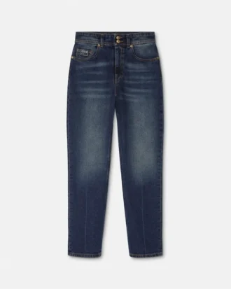 Piece Number Straight-Fit Jeans