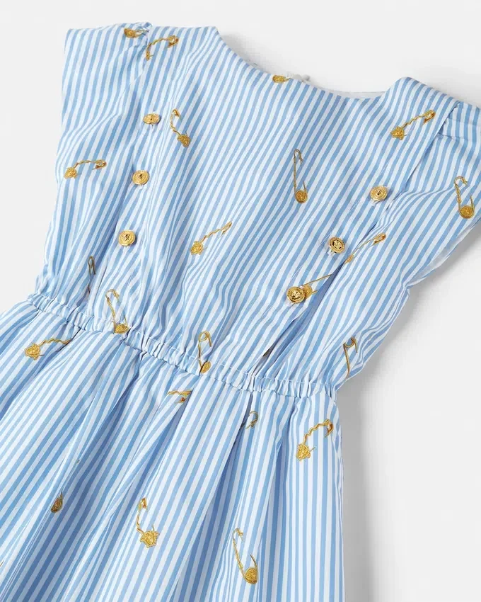 Pinstripe Pin Kids Dress Pinstripe Pin Kids Dress