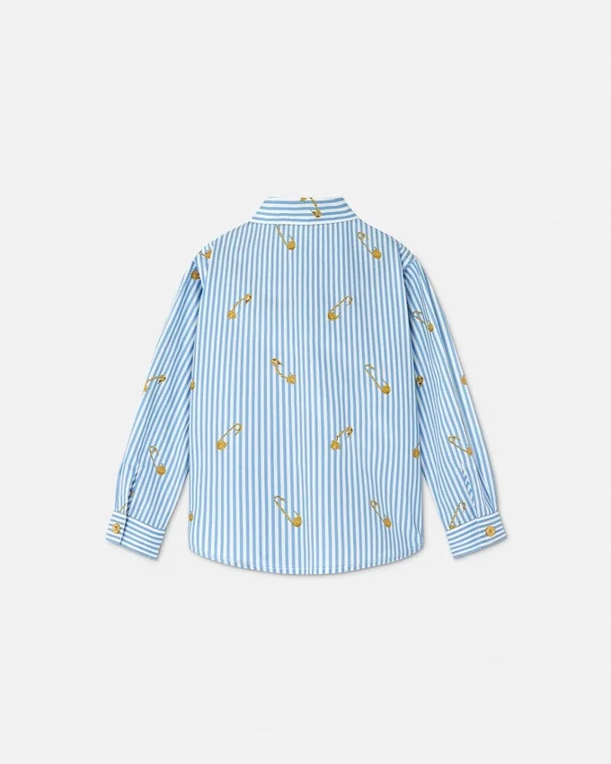 Pinstripe Pin Kids Shirt Pinstripe Pin Kids Shirt
