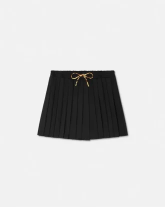 Pleated Mini Skirt